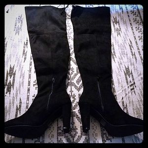 Black Suede boots